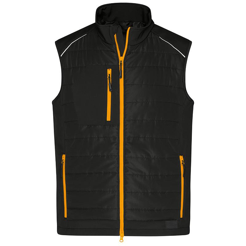 noir/orange fluo