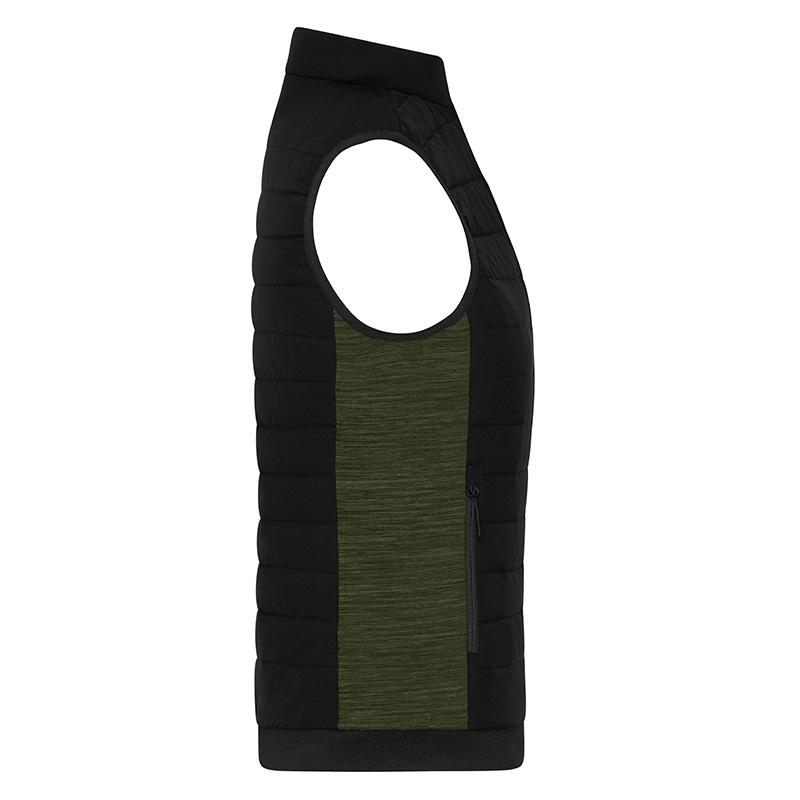 noir/olive-mélange