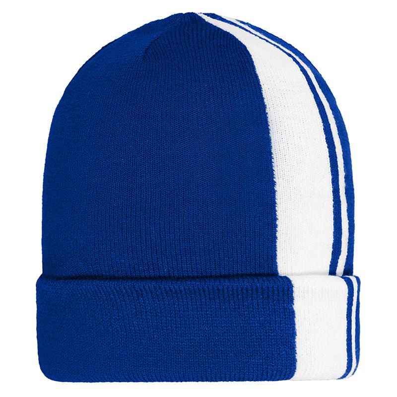 bleu-électrique/blanc
