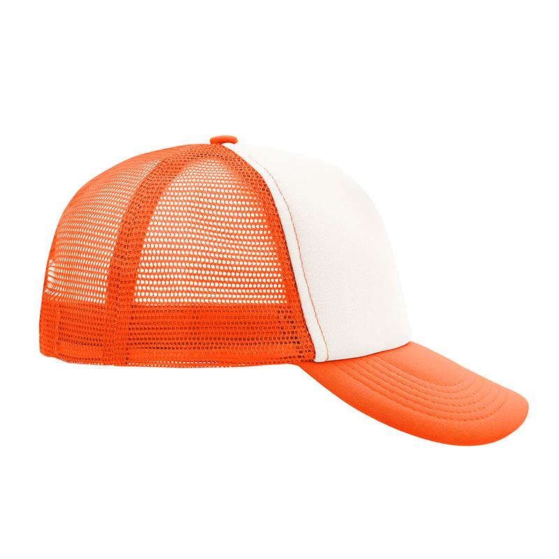 blanc/orange fluo