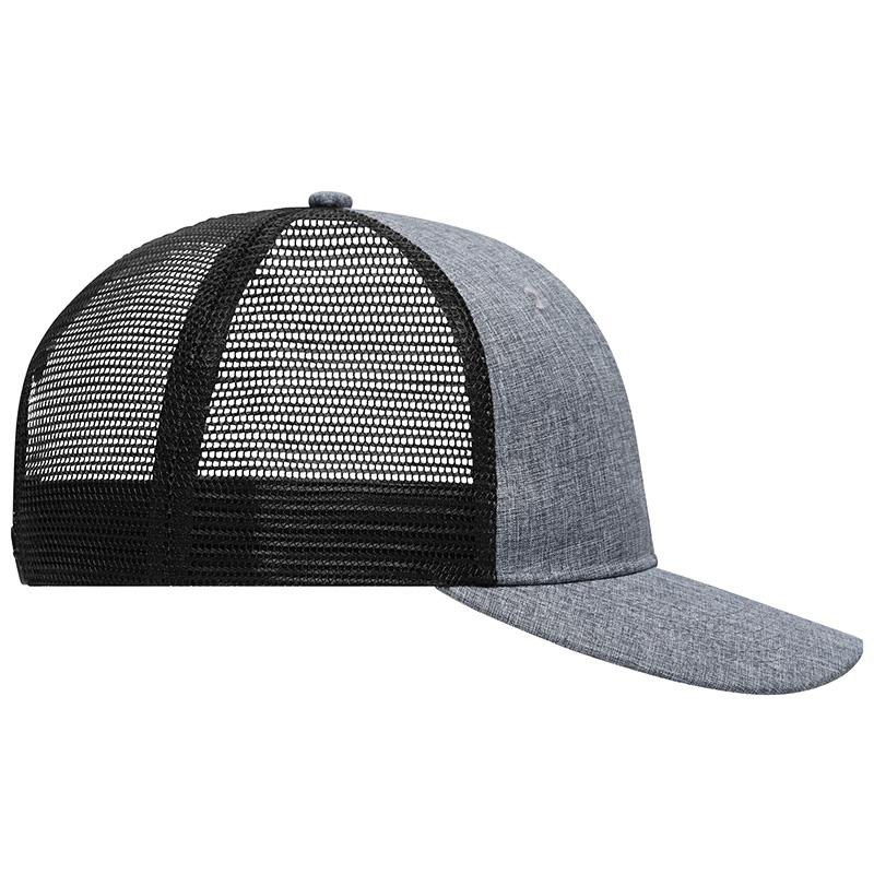 gris melange/noir