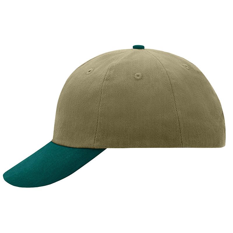 beige/vert foncé
