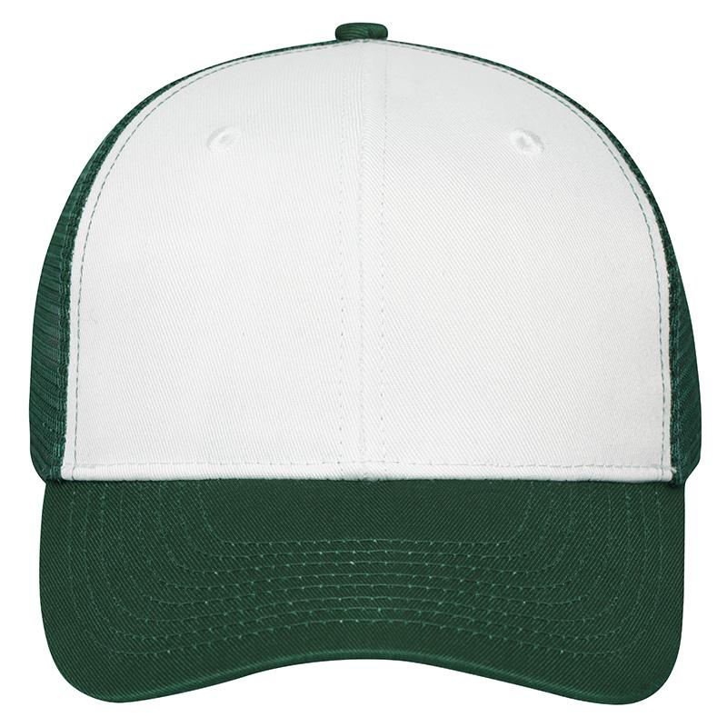 blanc/vert-foncé