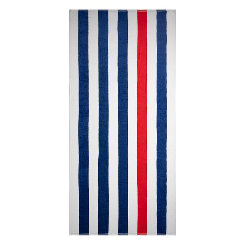 bleu marine/rouge