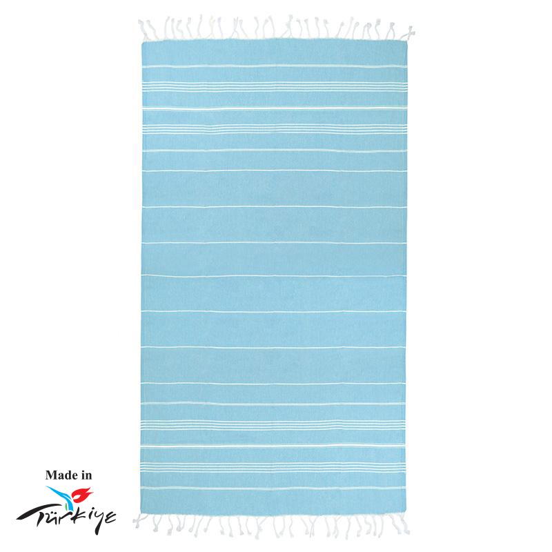 Bleu clair/blanc
