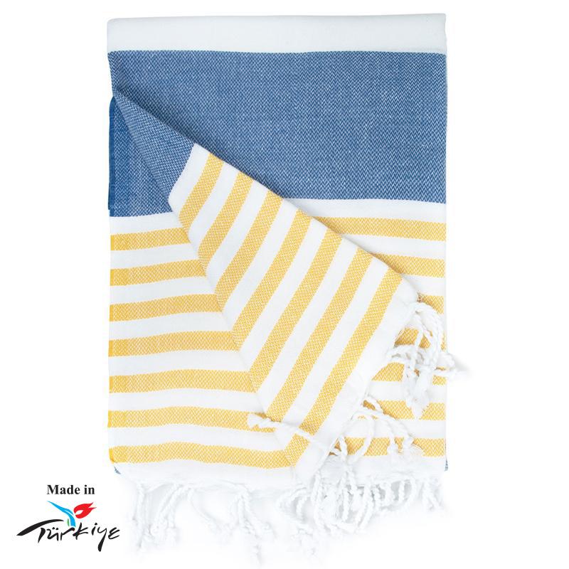 bleu marine/doré