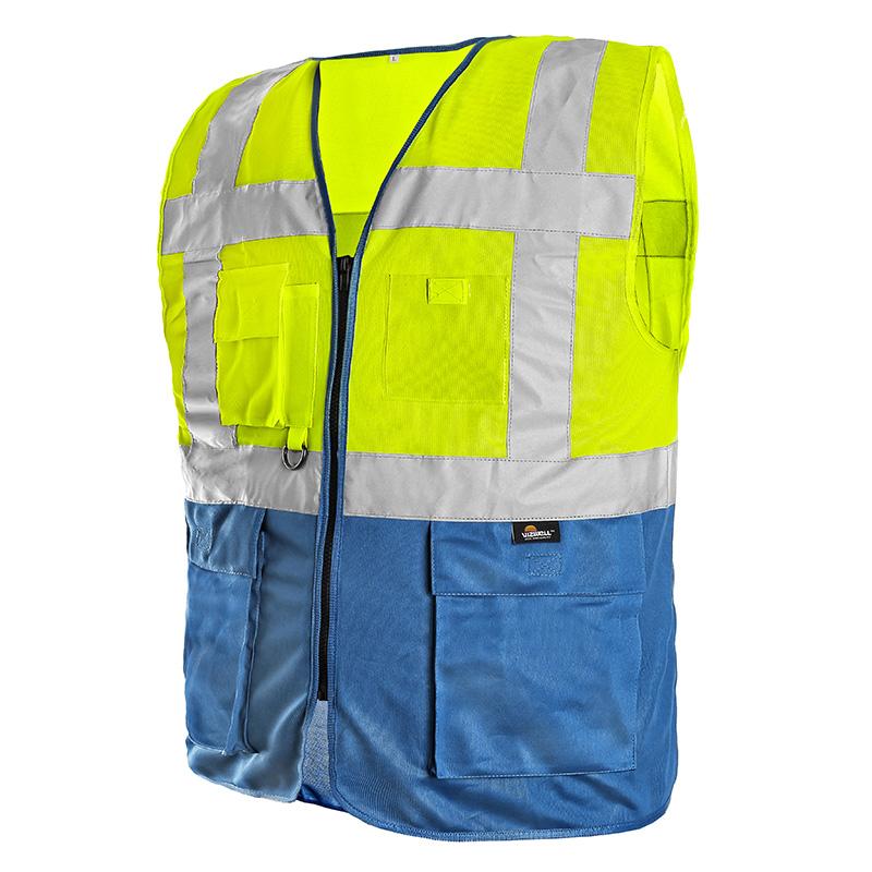 jaune HV-bleu