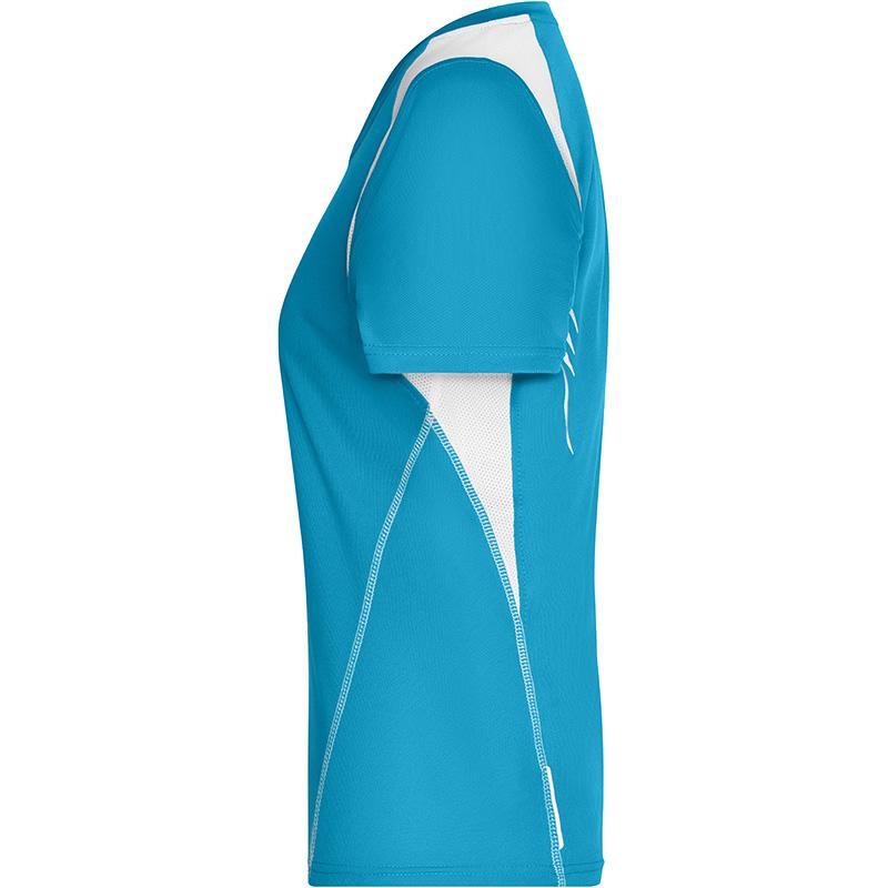 turquoise/blanc