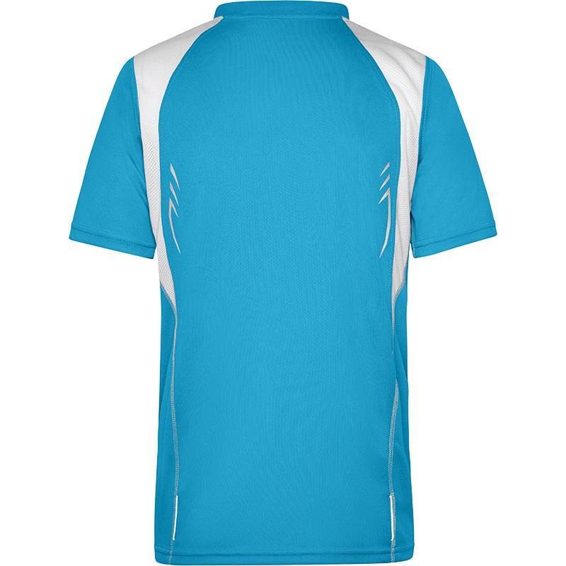 turquoise/blanc