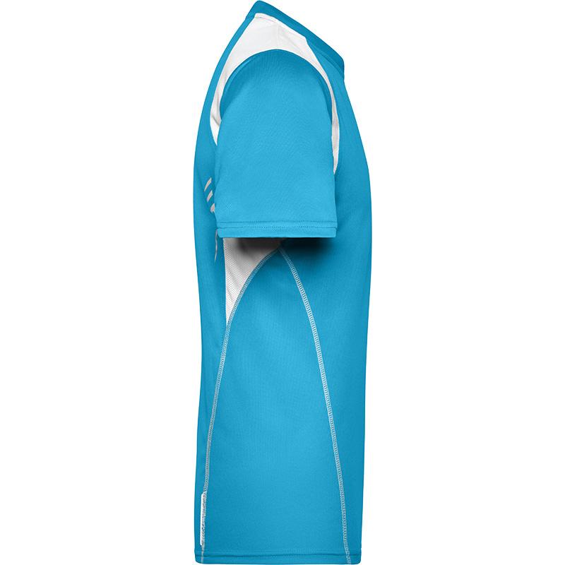 turquoise/blanc