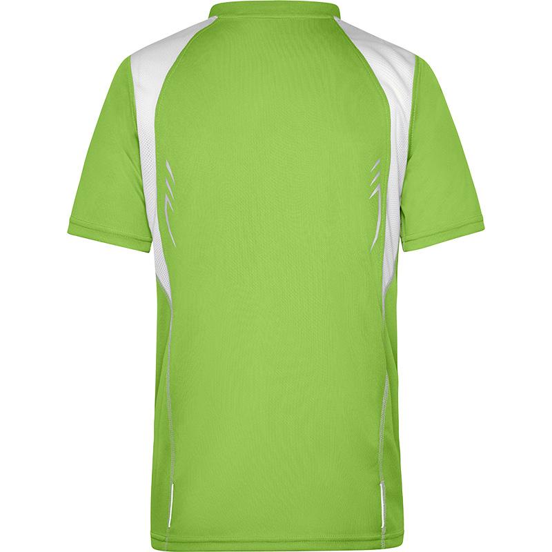 vert citron/blanc