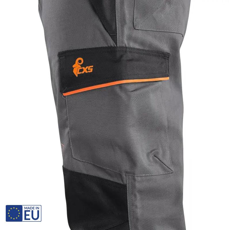 gris-orange-noir