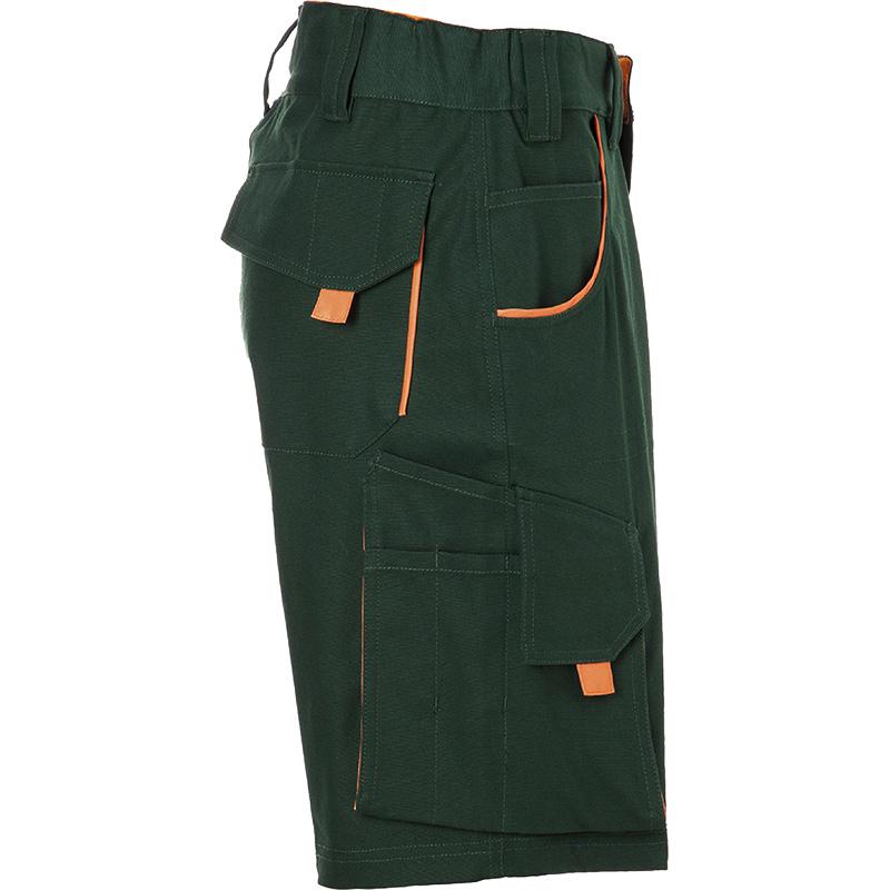 vert foncé/orange
