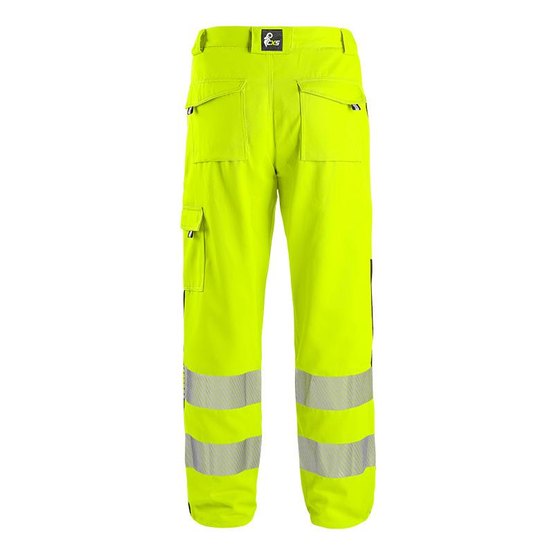 jaune HV-bleu foncé