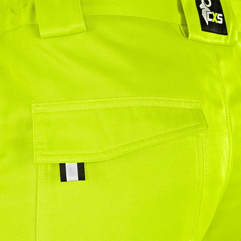 jaune HV-bleu foncé