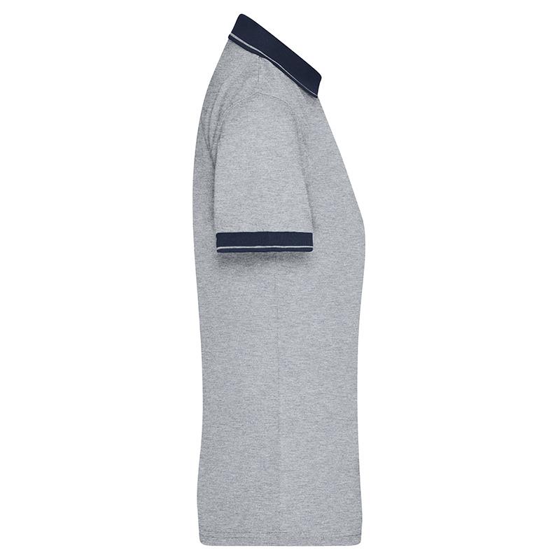 gris chiné foncé/marine