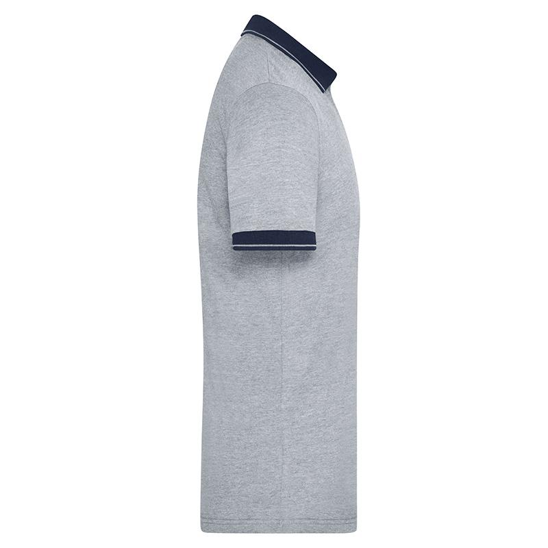 gris chiné foncé/marine