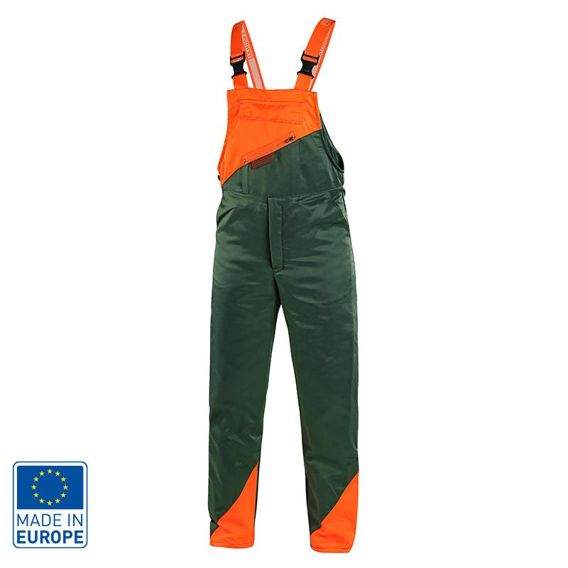 vert foncé/orange
