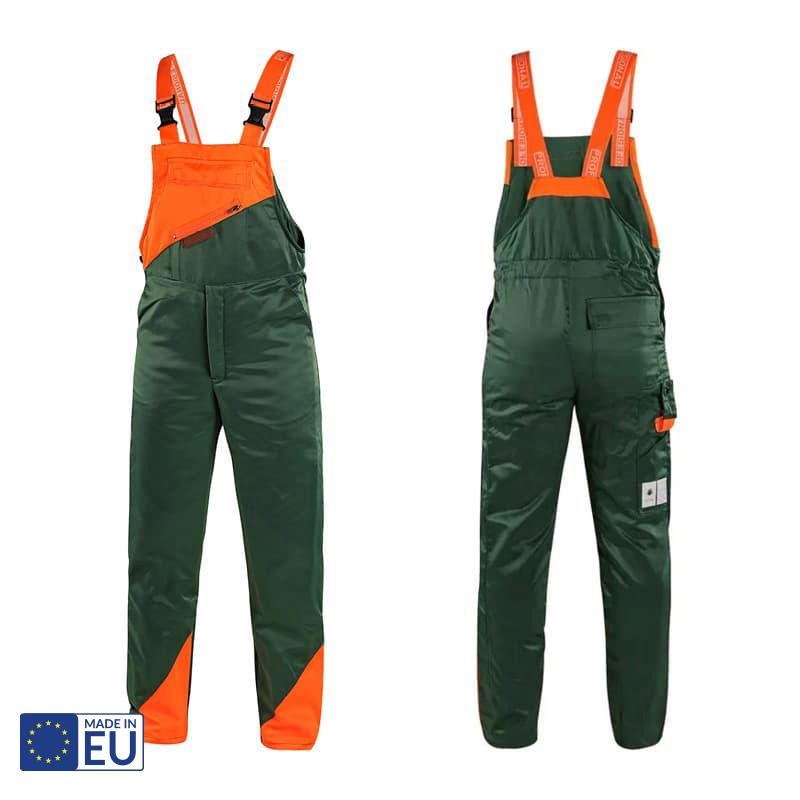 vert foncé/orange