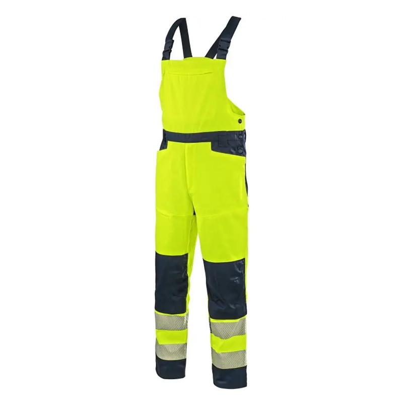 jaune HV-bleu foncé
