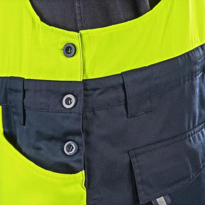 jaune HV-bleu foncé