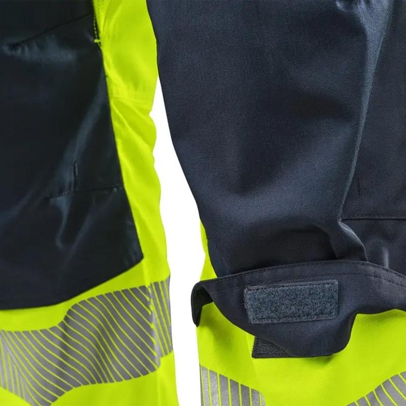 jaune HV-bleu foncé