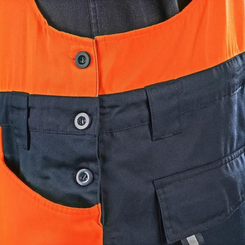 orange HV-bleu foncé