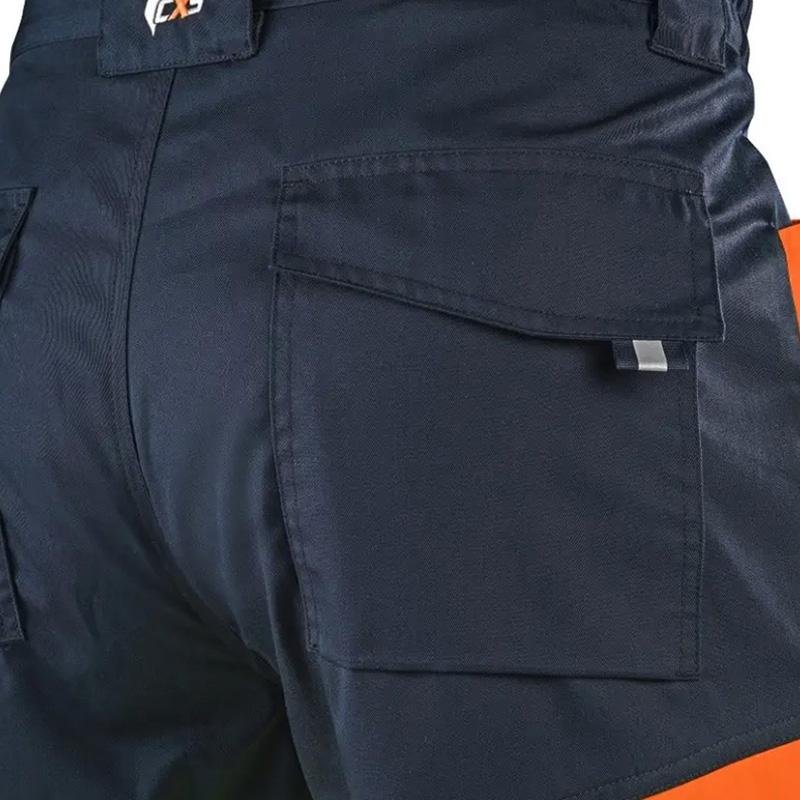 orange HV-bleu foncé