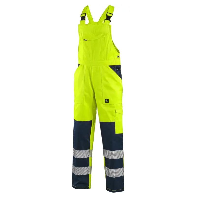 jaune HV-bleu foncé