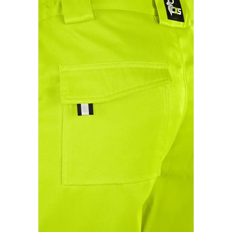 jaune HV-bleu foncé