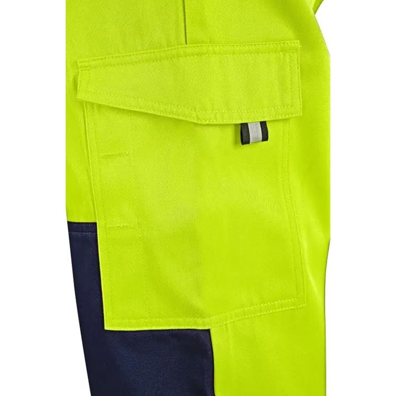 jaune HV-bleu foncé