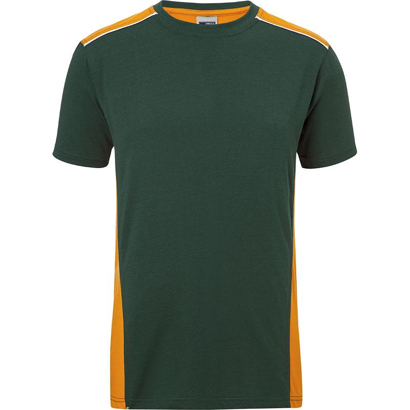 vert foncé/orange