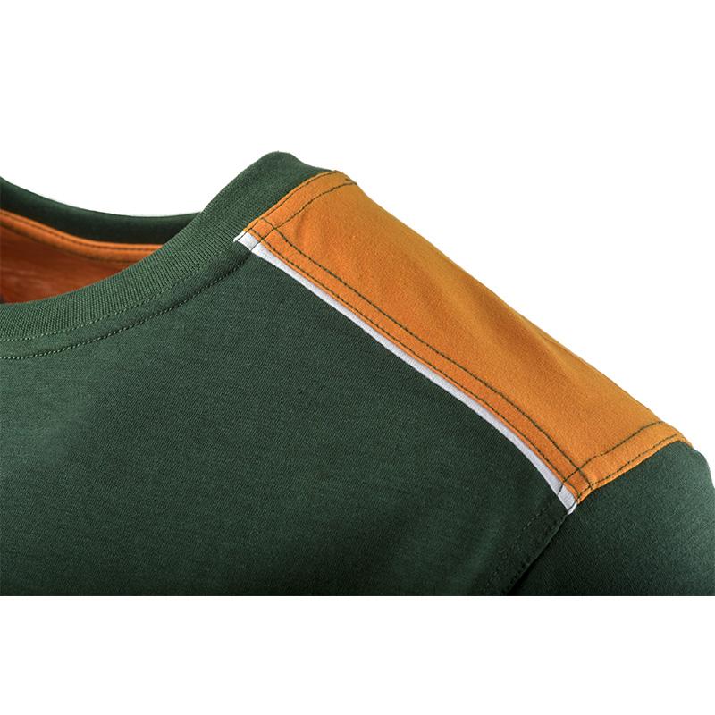 vert foncé/orange