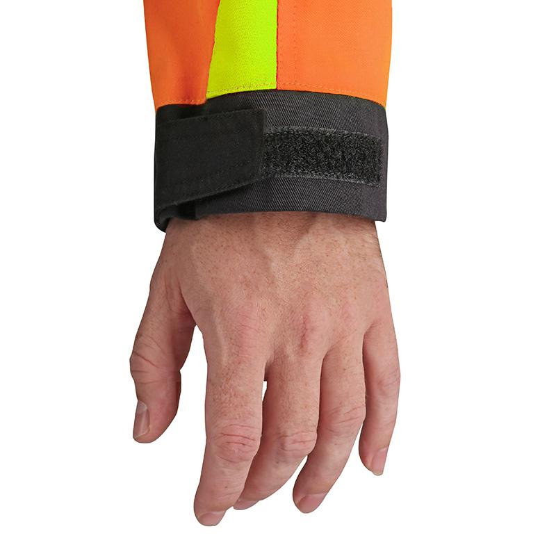 orange HV/noir