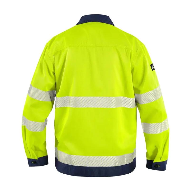 jaune HV-bleu foncé