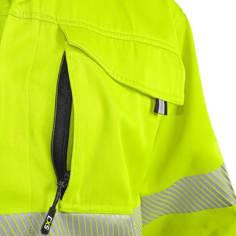 jaune HV-bleu foncé