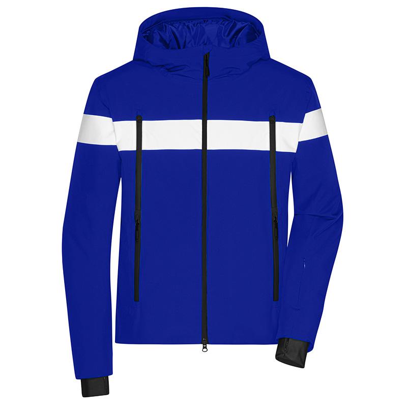 bleu-électrique/blanc