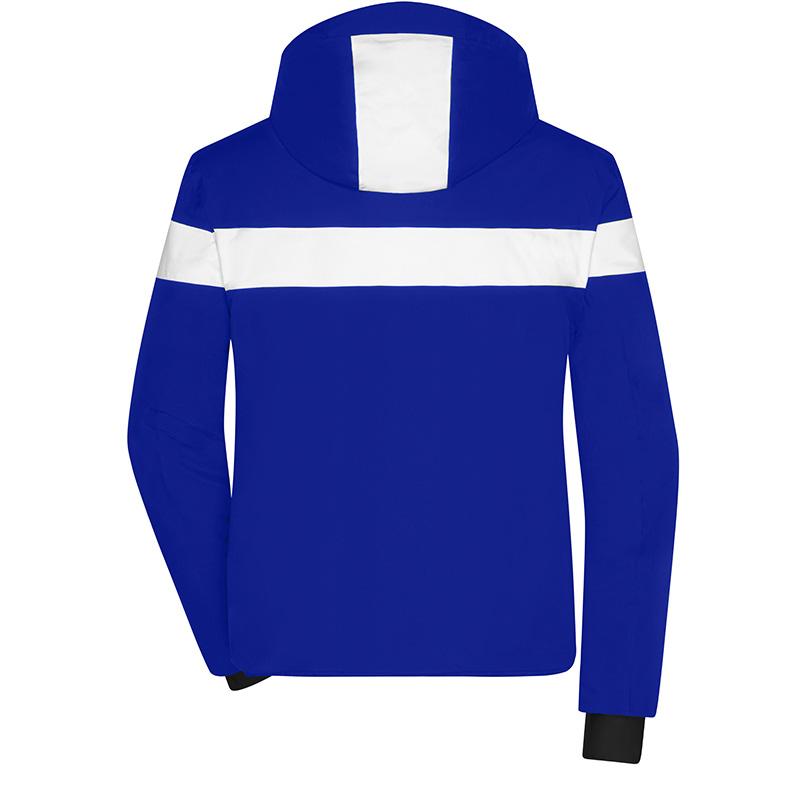 bleu-électrique/blanc