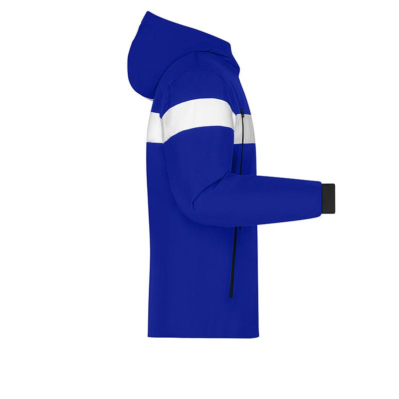 bleu-électrique/blanc