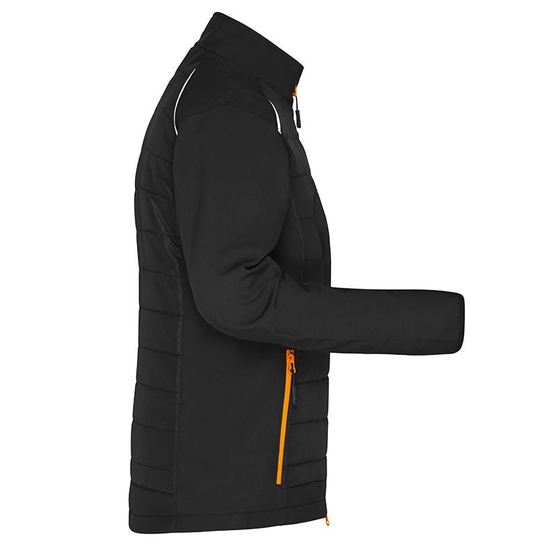 noir/orange fluo