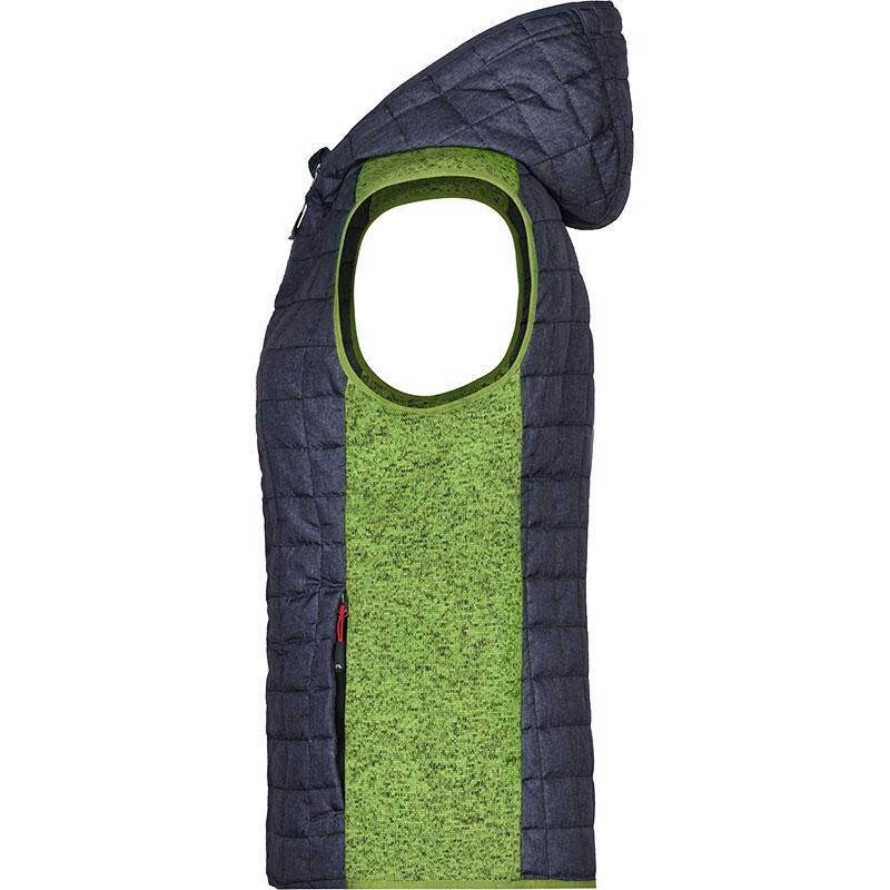 kiwi-mélange/anthracite-mélange
