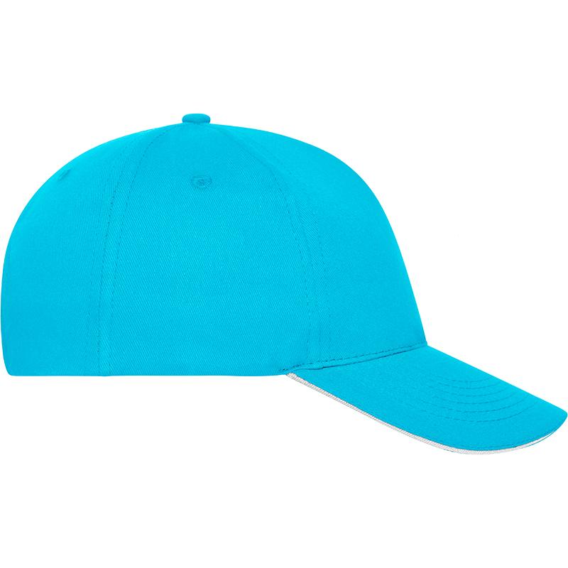 turquoise/blanc