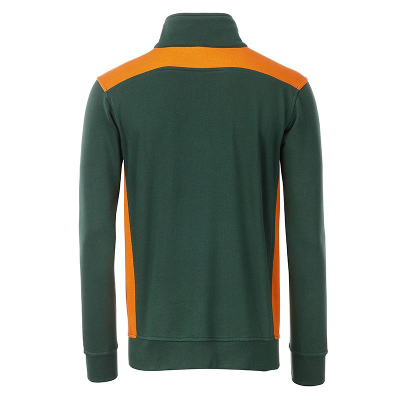 vert foncé/orange