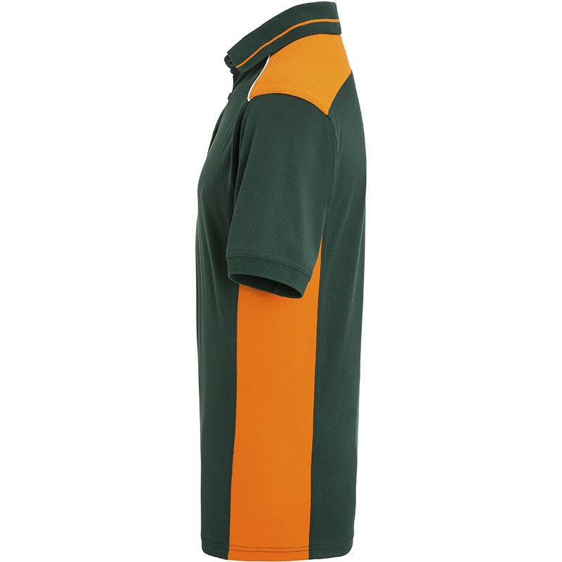 vert foncé/orange