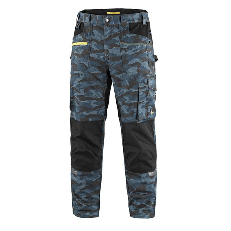 camouflage bleu/noir