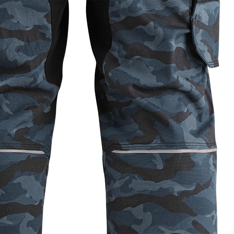 camouflage bleu/noir