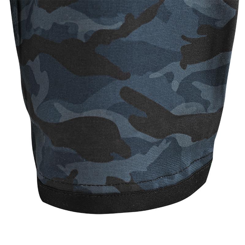 camouflage bleu/noir