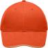 orange foncé/beige