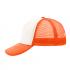 blanc/orange fluo