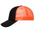 noir/néon orange